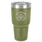 Dental Insignia / Emblem 30 oz Stainless Steel Tumbler - Olive - Single-Sided (Personalized)