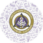 Dental Insignia / Emblem Multipurpose Round Labels - 4" (Personalized)