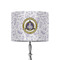 Dental Insignia / Emblem 8" Drum Lamp Shade - Fabric (Personalized)