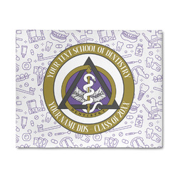 Dental Insignia / Emblem Indoor Area Rug - 8' x 10' (Personalized)