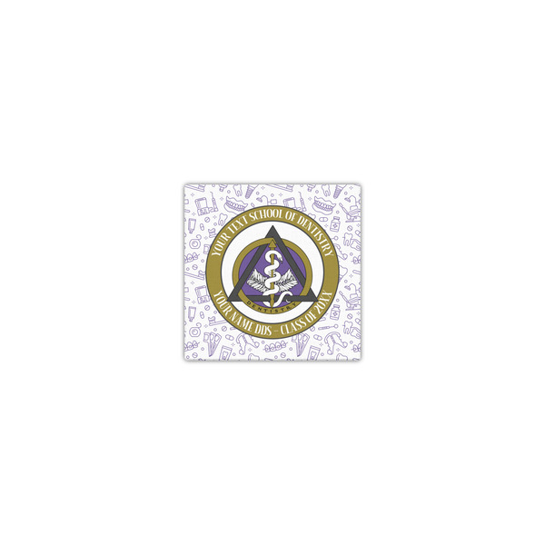 Dental Insignia / Emblem 8x8 - Canvas Print - Front View