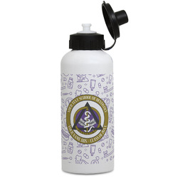 Dental Insignia / Emblem Water Bottles - Aluminum - 20 oz - White (Personalized)