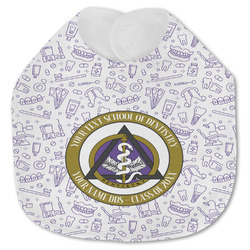 Dental Insignia / Emblem Jersey Knit Baby Bib (Personalized)