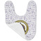 Dental Insignia / Emblem Baby Bib - AFT folded