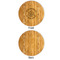 Dental Insignia / Emblem Bamboo Cutting Board - Front & Back