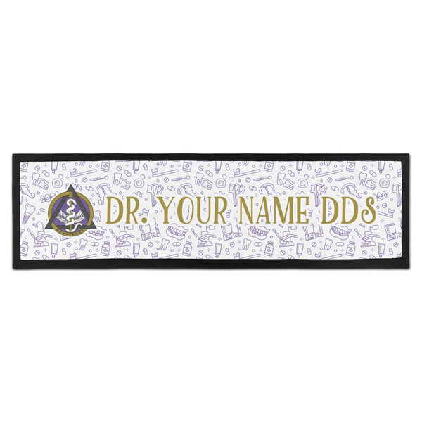 Custom Dental Insignia / Emblem Bar Mat (Personalized)