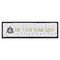 Dental Insignia / Emblem Bar Mat (Personalized)