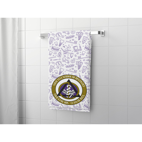 Dental Insignia / Emblem Bath Towel - Lifestyle