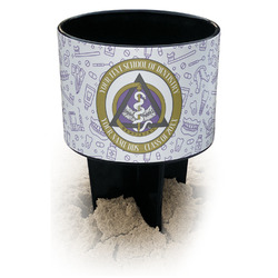 Dental Insignia / Emblem Black Beach Spiker Drink Holder (Personalized)