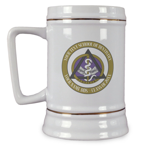 Custom Dental Insignia / Emblem Beer Stein (Personalized)