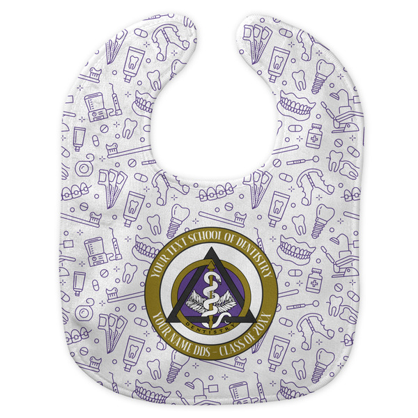 Dental Insignia / Emblem Bib - Velour - Flat Approval