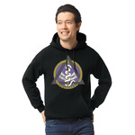 Dental Insignia / Emblem Hoodie - Black - 3XL