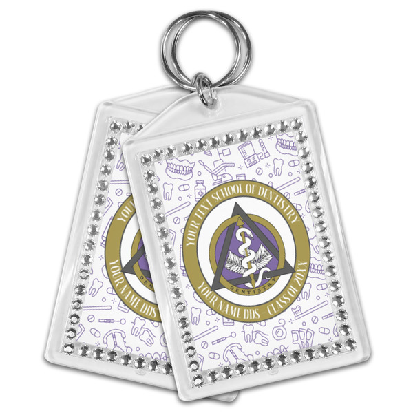 Dental Insignia / Emblem Bling Keychain - MAIN