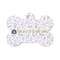 Dental Insignia / Emblem Bone Shaped Dog ID Tag - Small (Personalized)