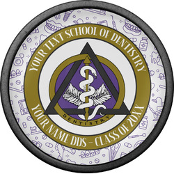 Dental Insignia / Emblem Cabinet Knob - Black (Personalized)