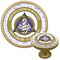 Dental Insignia / Emblem Cabinet Knob - Gold (Personalized)