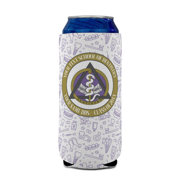 Dental Insignia / Emblem Can Cooler - 16oz - Front on Can