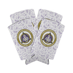 Dental Insignia / Emblem Can Coolers - Tall 12 oz - Set of 4 (Personalized)