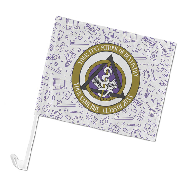 Custom Dental Insignia / Emblem Car Flag (Personalized)