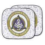 Dental Insignia / Emblem Car Sun Shades - Two Pieces (Personalized)