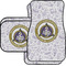 Dental Insignia / Emblem Car Floor Mats Set - 2 Front & 2 Back (Personalized)