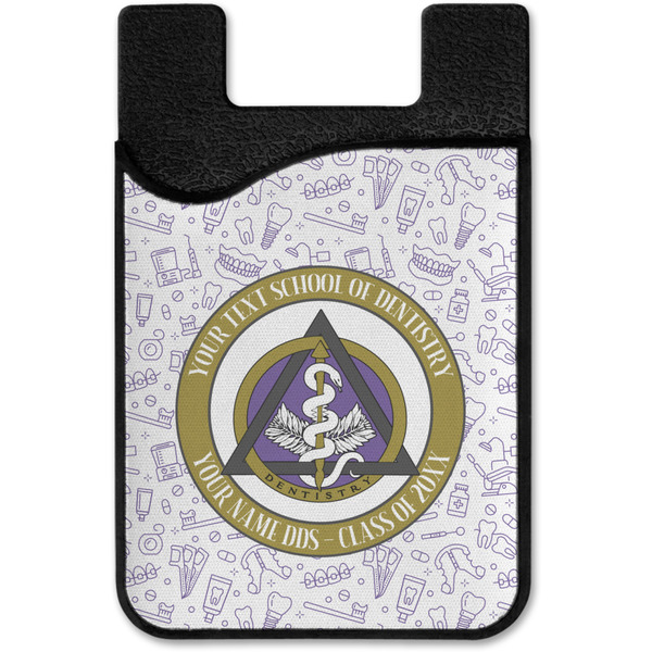 Dental Insignia / Emblem Cell Phone Credit Card Holder