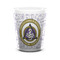 Dental Insignia / Emblem Ceramic Shot Glasses - 1.5 oz - White - Set of 4 (Personalized)