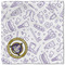 Dental Insignia / Emblem Cloth Napkins - Personalized Lunch (Single Full Open)