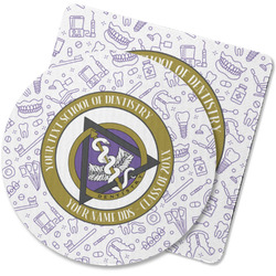 Dental Insignia / Emblem Rubber Backed Coaster (Personalized)