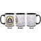 Dental Insignia / Emblem Coffee Mug - 11 oz - Black APPROVAL