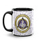 Dental Insignia / Emblem Coffee Mug - 11 oz - Black