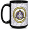 Dental Insignia / Emblem 15 oz Coffee Mug - Black (Personalized)