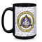 Dental Insignia / Emblem Coffee Mug - 15 oz - Black