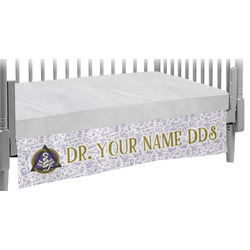 Dental Insignia / Emblem Crib Skirt (Personalized)