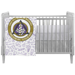 Dental Insignia / Emblem Crib Comforter / Quilt (Personalized)