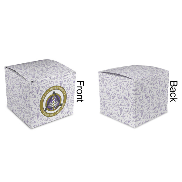 Dental Insignia / Emblem Cube Favor Gift Box - Approval
