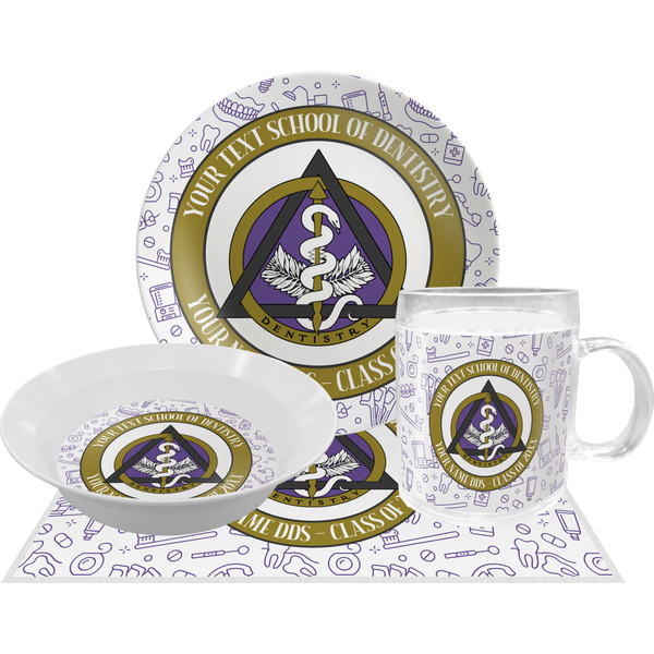 Dental Insignia / Emblem Dinner Set - 4pc