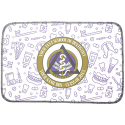Dental Insignia / Emblem Dish Drying Mat (Personalized)