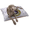 Dental Insignia / Emblem Dog Bed - Large LIFESTYLE