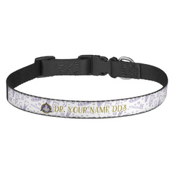 Dental Insignia / Emblem Dog Collar - Medium (Personalized)