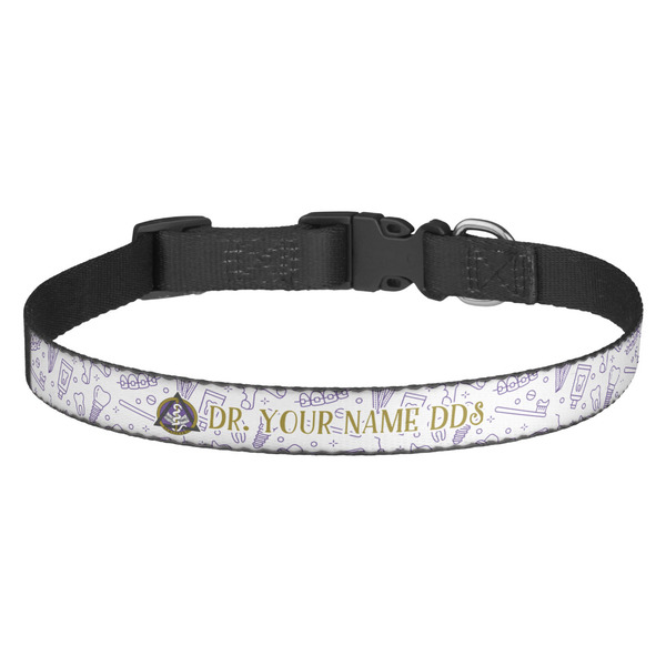 Custom Dental Insignia / Emblem Dog Collar - Medium (Personalized)