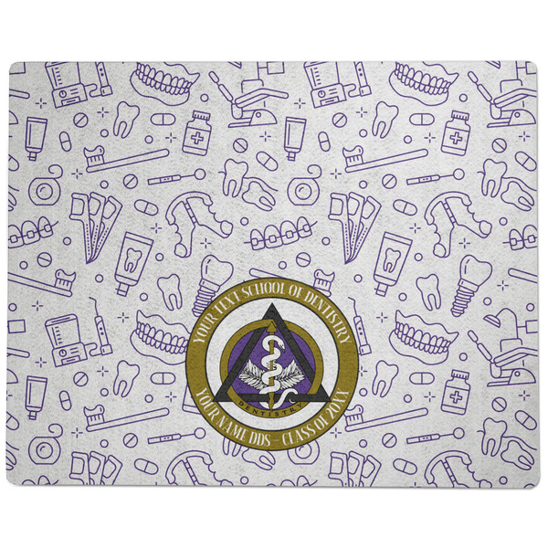 Dental Insignia / Emblem Dog Food Mat - Large without Bowls