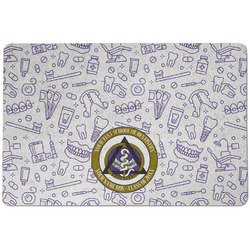 Dental Insignia / Emblem Dog Food Mat (Personalized)