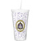 Dental Insignia / Emblem Double Wall Tumbler with Straw - Front