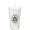 Dental Insignia / Emblem Double Wall Tumbler with Straw (Personalized)