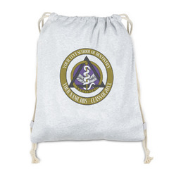 Dental Insignia / Emblem Drawstring Backpack - Sweatshirt Fleece - Double-Sided (Personalized)
