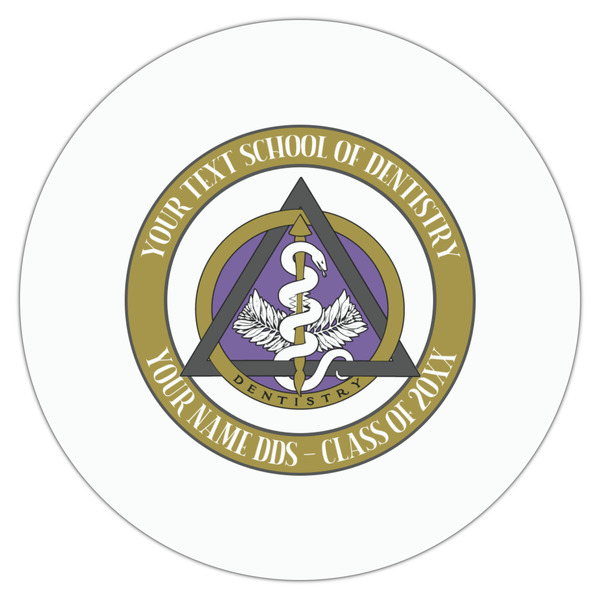 Dental Insignia / Emblem Drink Topper - Large - Single