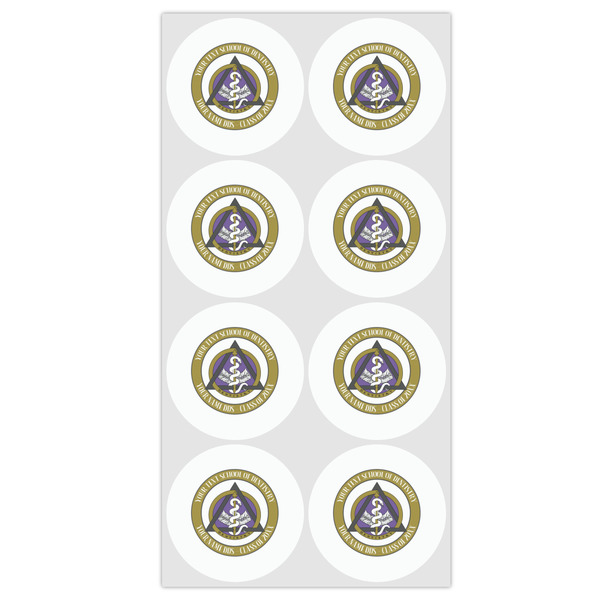 Dental Insignia / Emblem Drink Topper - Medium - Set of 8
