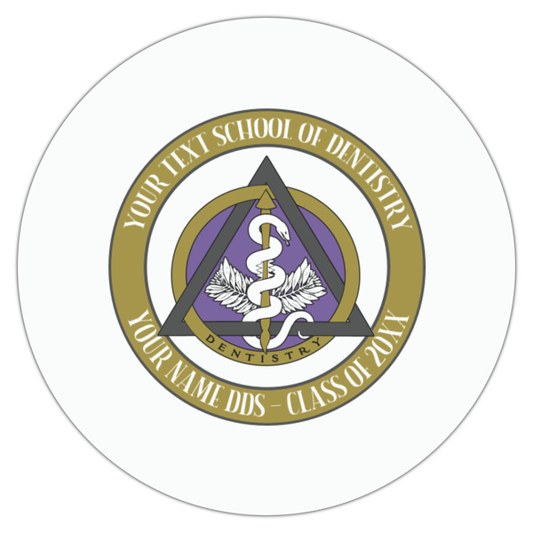 Dental Insignia / Emblem Drink Topper - Small - Single