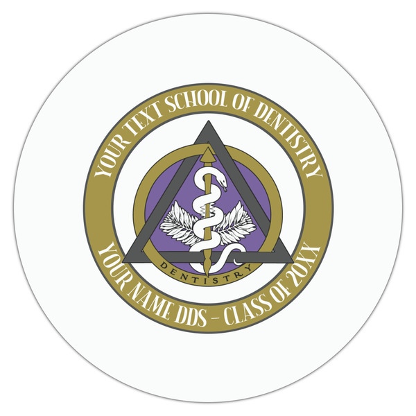 Dental Insignia / Emblem Drink Topper - XLarge - Single